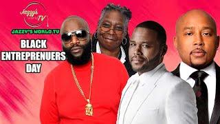 Rick Ross, Whoopi Goldberg, Daymond John & others talk with Jazzy at Black Entrepreneurs Day