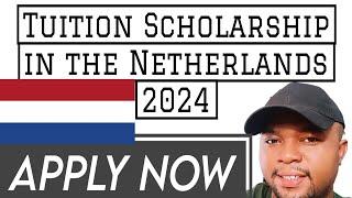 Tuition Scholarship in the Netherlands  | Move to Netherland in 2024