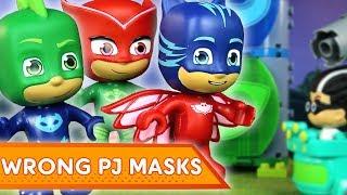 PJ Masks Creations  Wrong PJ Masks! | STOP MOTION | Cartoons for Kids | Animation for Kids