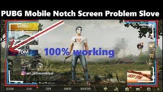 PUBG Mobile Notch Screen Display Settings // PUBG Mobile Settings Full display[Hindi]