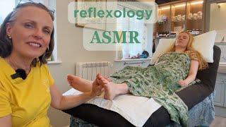 ASMR Reflexology & Kinesiology for @asmr_beauty Unintentional ASMR Real Person