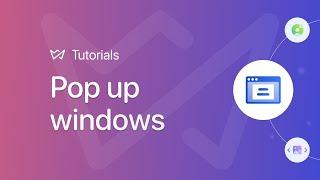 Pop up windows | Weblium website builder