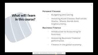 Investment and Finance Elective