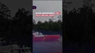 Kapal Berpenumpang 8 Orang Hilang Kontak #shorts