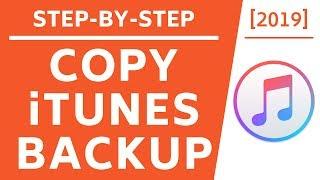 Copy iTunes Backup to External Hard Drive! [2019] [4K]
