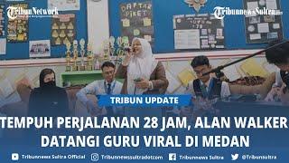 DJ Alan Walker Beri Kejutan, Datangi SMA di Medan usai Video Murid dan Guru Viral