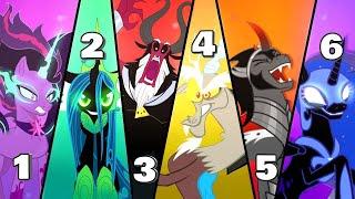 RANKING EVERY MY LITTLE PONY VILLAIN (from weakest to strongest)