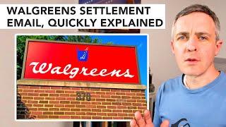 Walgreens Savings Club Settlement Administrator Is Legit — Not a Scam