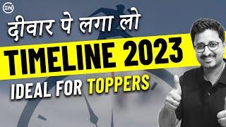 Expected Dates & Targets for JEE 2023 | Class 12th & Droppers | Mohit Sir | Eduniti