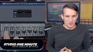 Assign Midi Controls with Control Link #StudioOneMinute