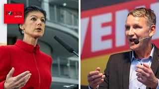 Wahlumfrage Thüringen: CDU holt zur AfD auf, Ampel droht Debakel, BSW knallt hoch