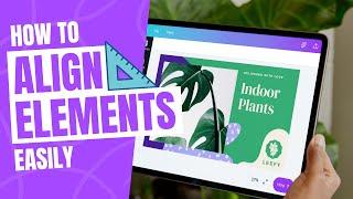 How to Align Elements in Canva with Ruler & Guides | Tip Talk 08
