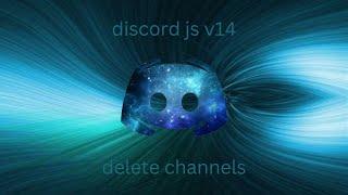 Discord JS - Deleting channels (moderation command)
