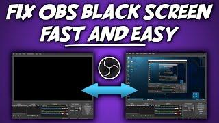 OBS Black Screen Display Capture Solved (2024)