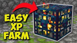 (1.17+) EASIEST SPIDER XP FARM IN MINECRAFT!!! - Spider Farm Tutorial