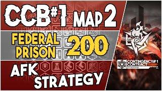 CCB#1 Rotating Map 2 - Federal Prison 200 Score | AFK Easy Strategy | Pyrolysis |【Arknights】