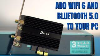 How to Install a Wi-Fi + Bluetooth Card into your PC. (TP-Link AX3000 - Archer TX50E)