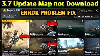 How to Fix maps Download error in bgmi 3.7 update l PUBG map not download problem solve