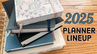 My 2025 Planner Lineup! Lots of Changes This Year! Catch-All, Creative Journal, Work & More