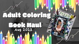 Adult Coloring book haul 2023 featuring Ollie’s