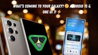 "Android 15 on AOSP: Big News for Samsung Users!  What’s Next for One UI 7? "#samsung #tech