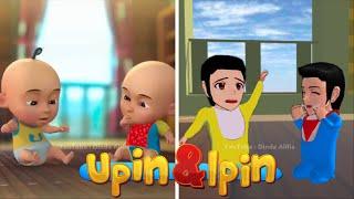 Tiru Aksi Upin Ipin Masih Bayi Lucu Sekali