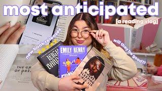 i read my MOST anticipated book releases of 2024 ️ a reading vlog!