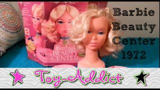 Barbie Beauty Center 1972 Vintage Toy Review with Instruction Book - Toy-Addict