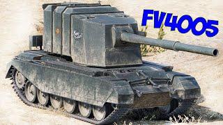 Английский истребители СОВЕТСКИХ танков - FV4005 Stage I и II. Британский исполин