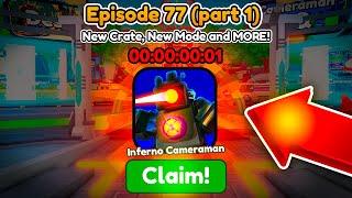 *NEW* EPISODE 77 UPDATE!! - Toilet Tower Defense