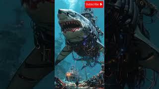  ROBOT PAUS MEGALODON DI LAUTAN #animals #amazinganimals #shark #hiu #megalodon #paus #robot