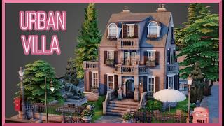 The Sims 4 🩷 Old Urban Villa for a Retired Professor 🩷 Speed Build