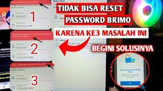 Mengatasi Reset Password Brimo Gagal Terus Karena 3 Hal ini