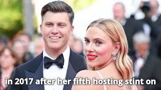 Scarlett Johansson Reacts to Husband Colin Jost's NSFW Joke About Her on SNL