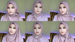 10 SIMPLE HIJAB TUTORIAL STYLE FOR INVITATION,OFFICE,FORMAL,GRADUATION & SUITABLE FOR ALL OCCASIONS