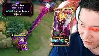 Gosu General's Franco Legends skin gameplay | Mobile Legends