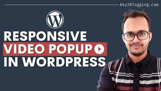 How to Add video popup in WordPress | Kadence Blocks Pro Tutorial