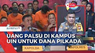 Terungkap! Uang Palsu di Kampus UIN Alauddin Makassar Hendak Digunakan untuk Maju Pilkada