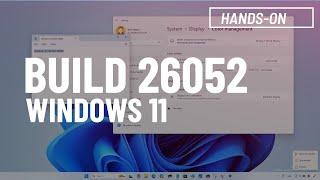 Windows 11 build 26052: NEW Sudo command, Copilot menu, Settings changes, more