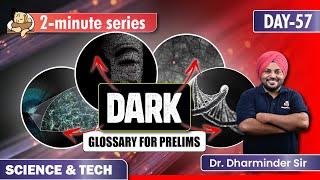 Learn All Dark Related Terms before UPSC 2024 Prelims | Science &Tech | Sleepy Classes | UPSC CSE