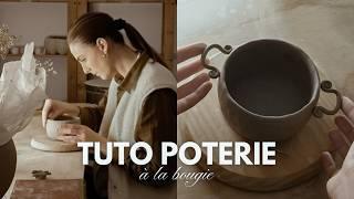 Si la poterie était un film... CRÉATION D'UN BOL - TUTO COZY ASMR dans mon studio de céramique 