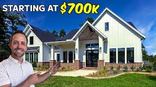 AFFORDABLE Custom Homes In Houston Texas On Acreage UNDER $1,000,000!