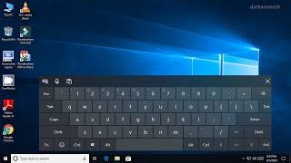 How to Enable Touch Keyboard In Windows 10