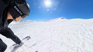 Snowboarding Lallarookn at Copper Mountain: Chill Vibes & Epic Views