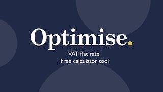 VAT flat rate calculation tool for holiday lets and serviced accommodation