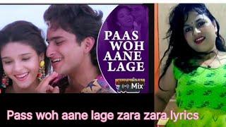 पास वो आने लगे जरा जरा Dj   //Paas Woh Aane Lage Lyrics. Dj //#likesaritavlog #song #shrotsfeed