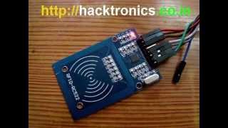 NXP RC522 based MiFare NFC RFID Reader Demo using Arduino