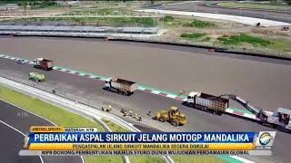 Pengelupasan Aspal Sirkuit Jelang MotoGP Mandalika Selesai Dilakukan