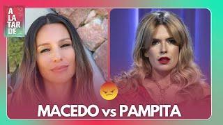 FEROZ PELEA ENTRE MACEDO Y PAMPITA