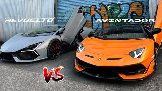 OLD vs. NEW Lamborghini V12!  SOUND + ALL CHANGES! Aventador vs. Revuelto! Interior Exterior 4K